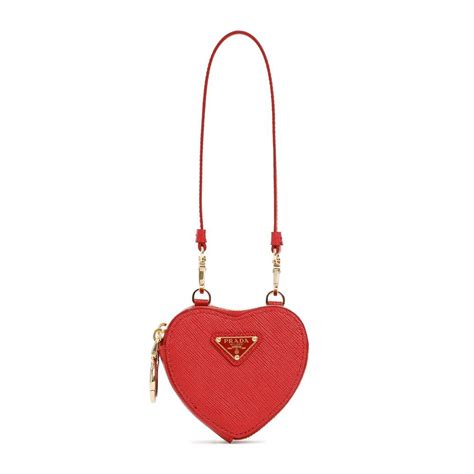 prada saffiano heart